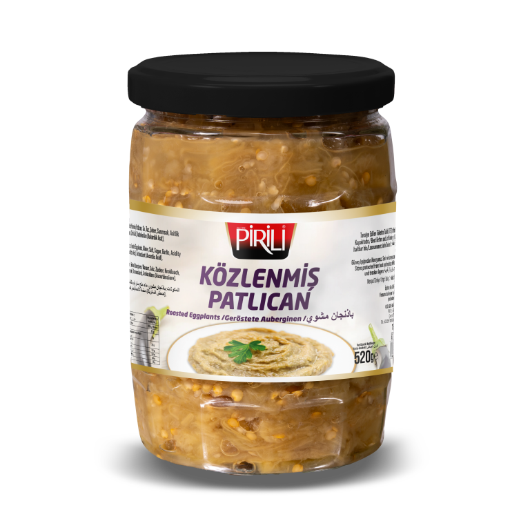 Pirili 520 gr Közlenmiş Patlıcan